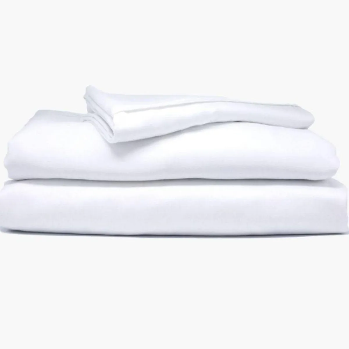 100% Organic Bamboo Duvet Cover Set A White - KING