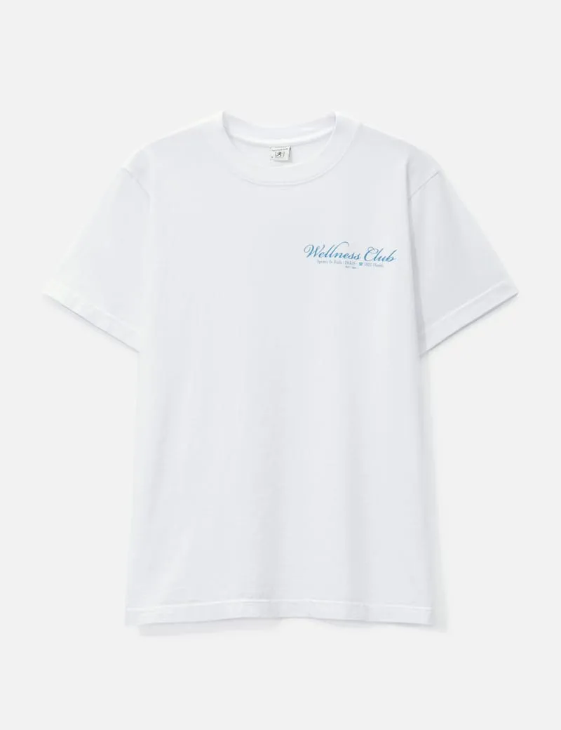 1800 Health T-Shirt White/Ocean