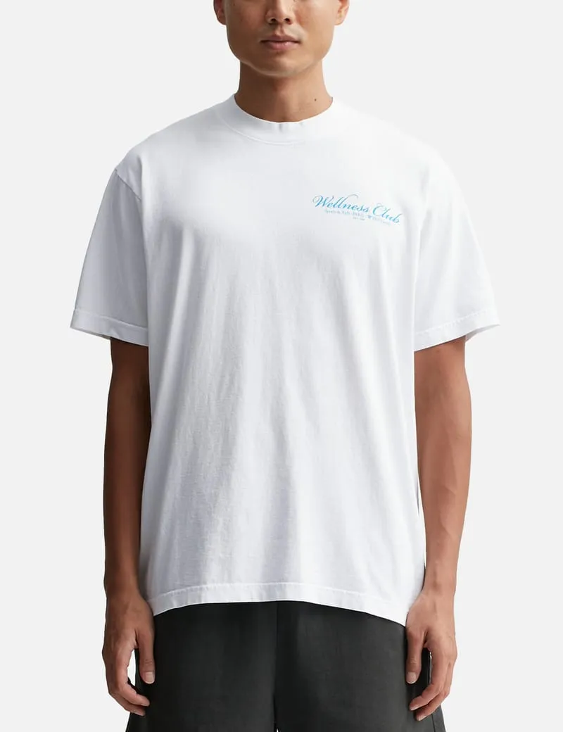 1800 Health T-Shirt White/Ocean