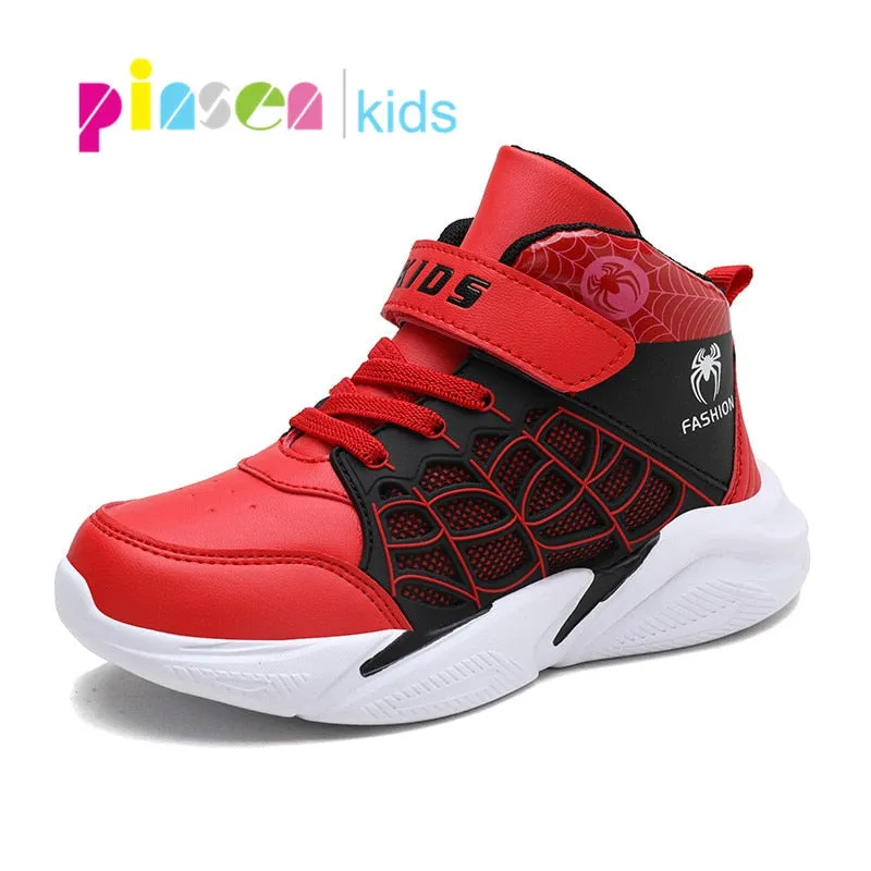 2020 Winter Kids Sneakers Boy Sport Spiderman