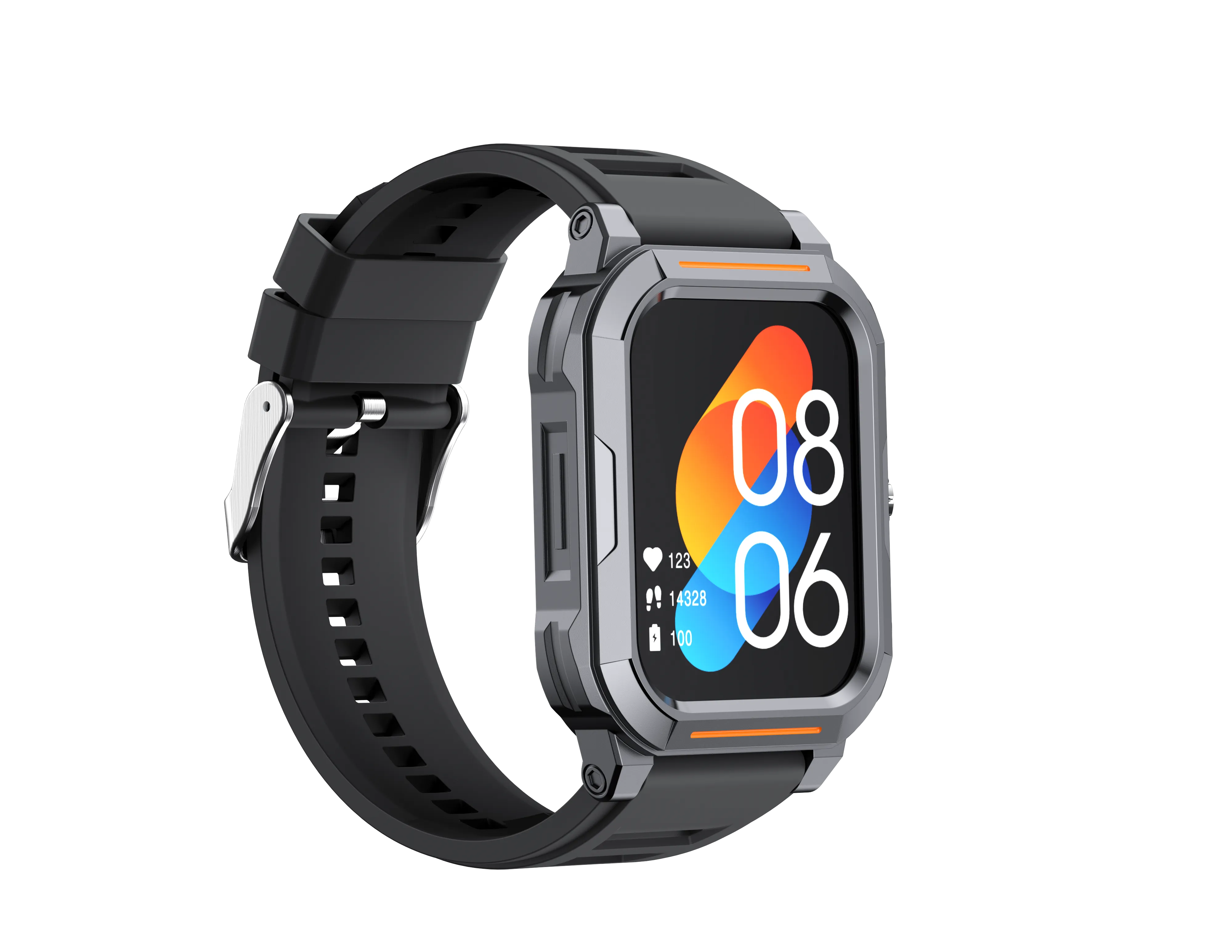 250mAh Smart Watch with 1.91" TFT Screen with Removable Case