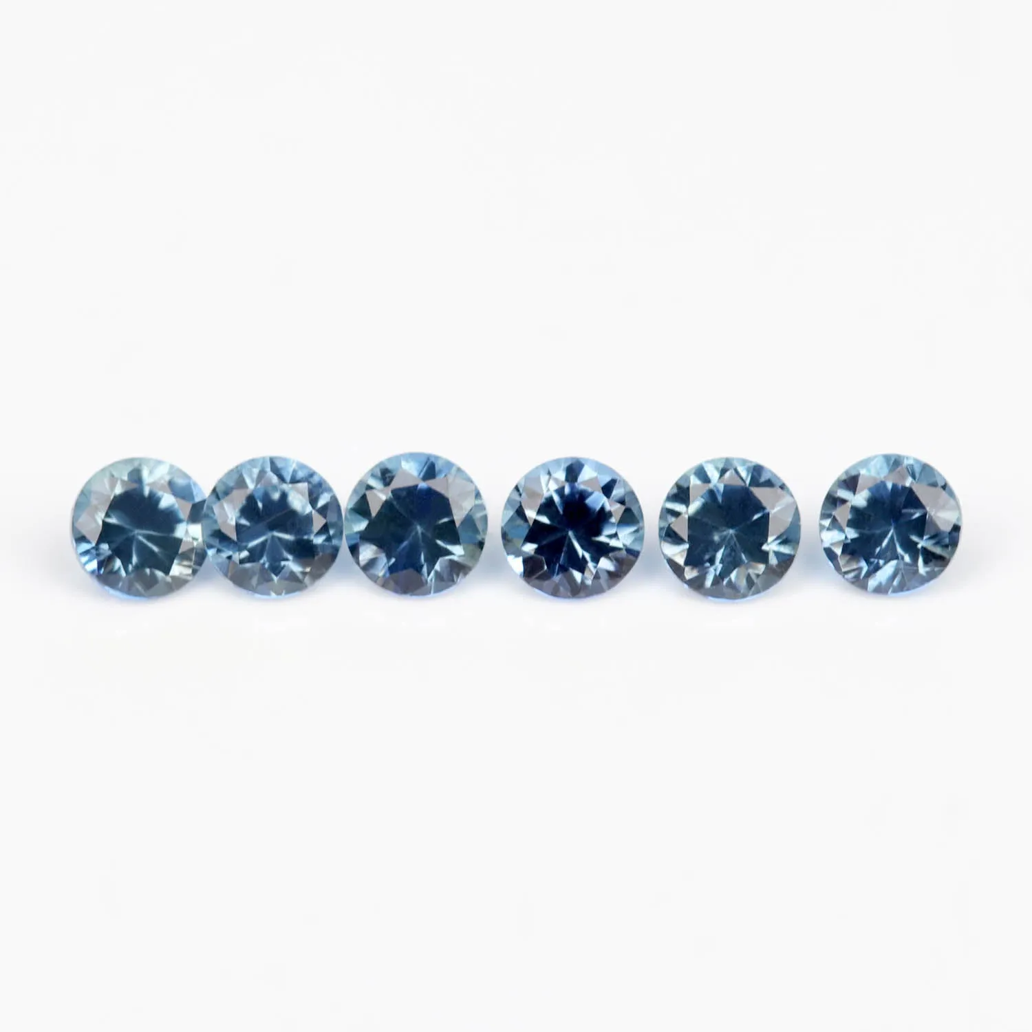 2.5mm Round Malawi Sapphires - 110825