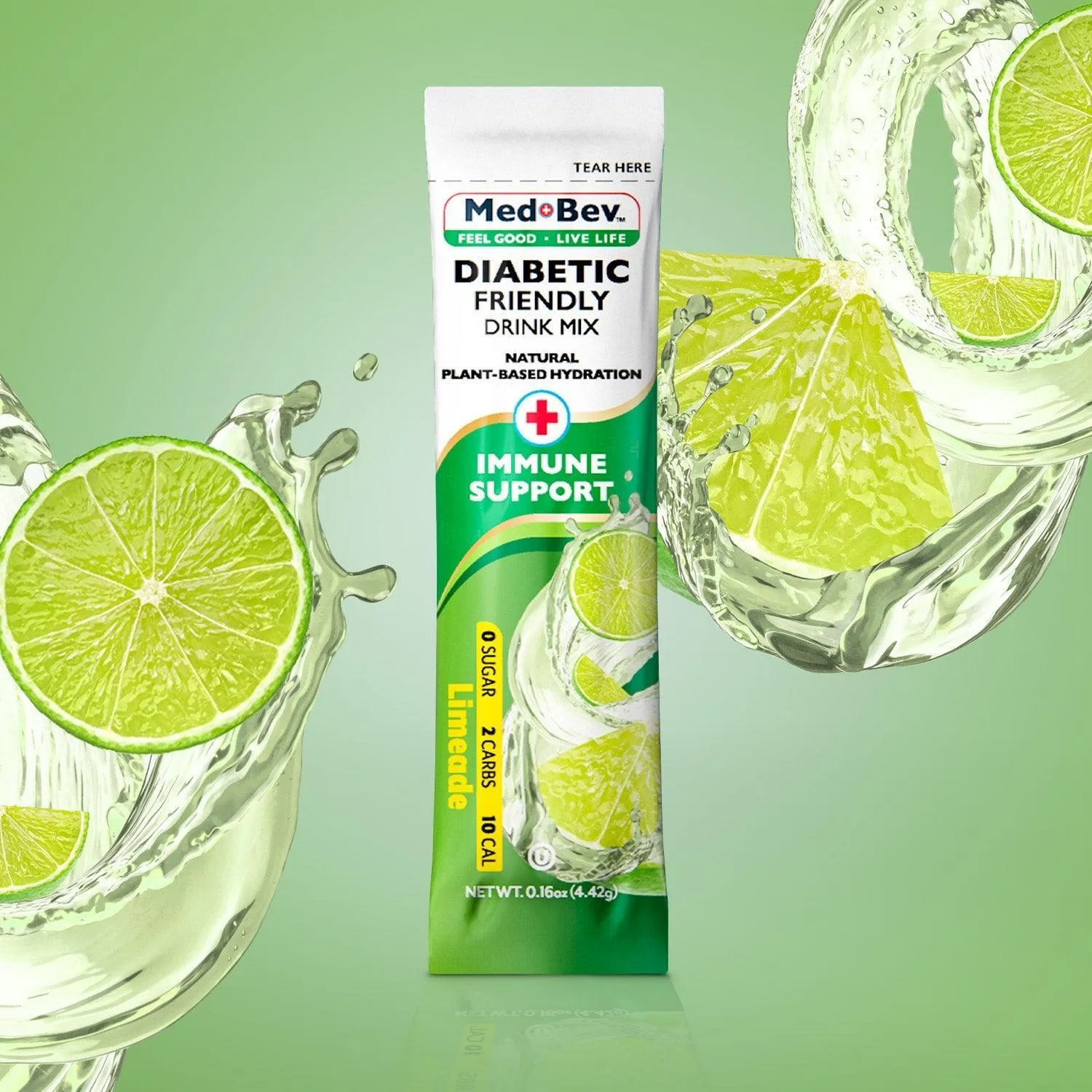 3-Pack Limeade – Sugar-Free, Low-Carb Drink Mix – Buy 2, Get 1 Free