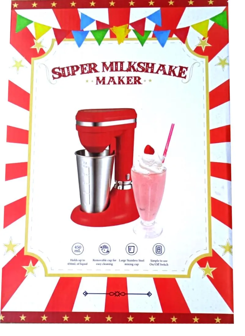 450ml Super Milkshake Maker - RED/CMF315R