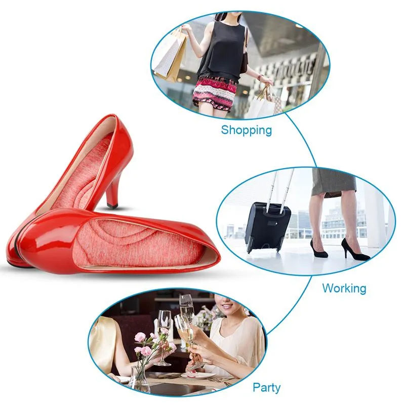 4D Sponge Orthopedic Shoes Insoles for Women