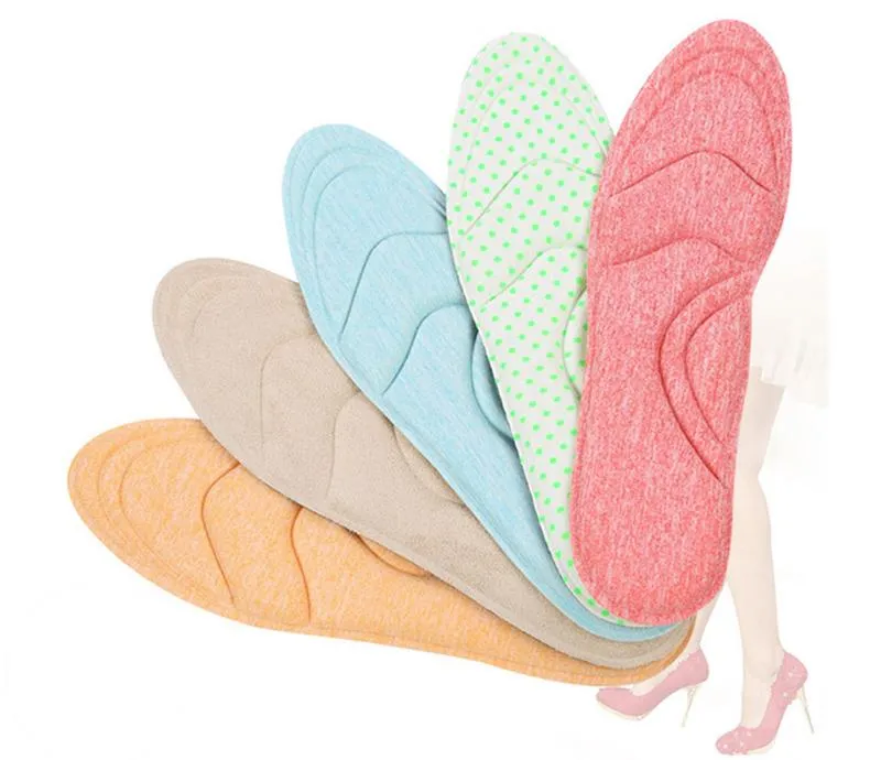 4D Sponge Orthopedic Shoes Insoles for Women