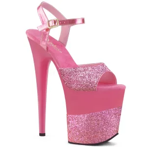 8 Inch Pink Platform Heels ( Flamingo 809-2G )