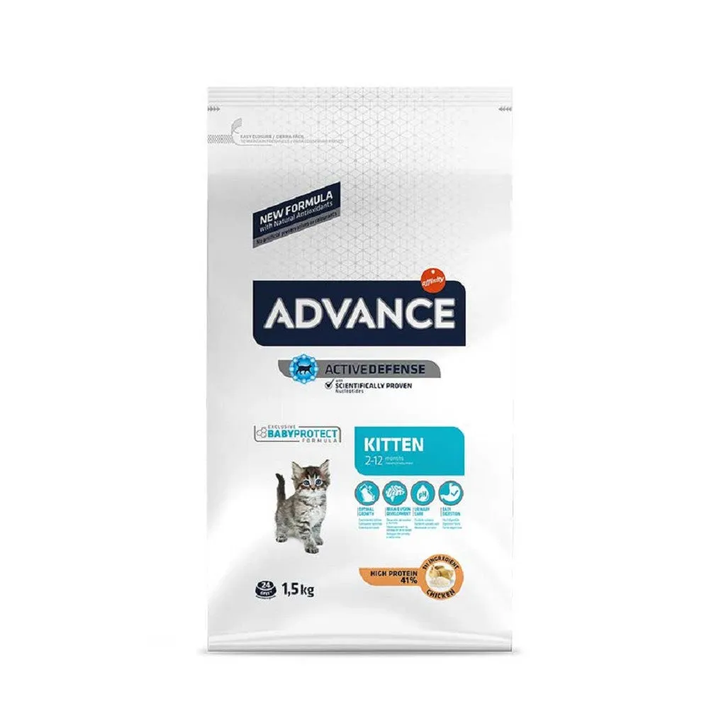 Active Defense - Chicken & Rice for Kitten Cat Dry Food Dry Food