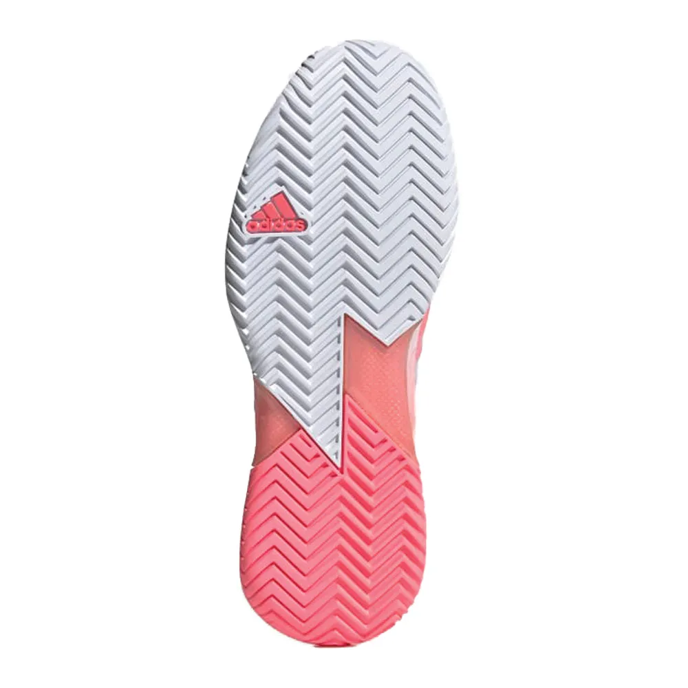 adidas adizero Ubersonic 4 Tennis Shoes (Ladies) Clay - Pink