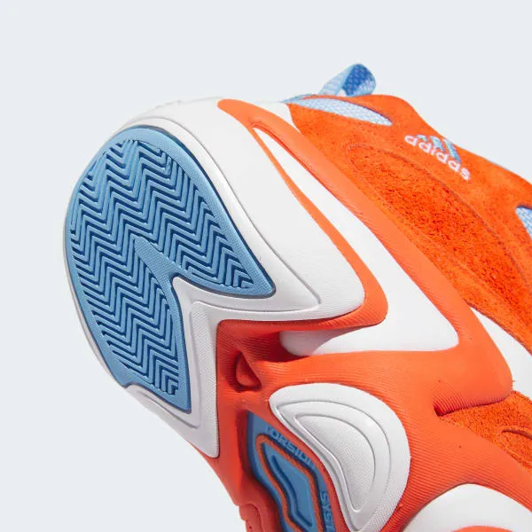 Adidas Men's Crazy 8 Shoes - Team Orange / Cloud White / Team Light Blue