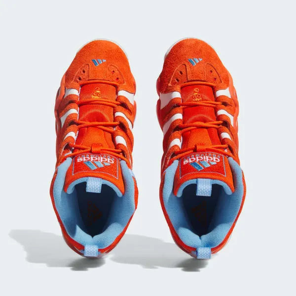 Adidas Men's Crazy 8 Shoes - Team Orange / Cloud White / Team Light Blue