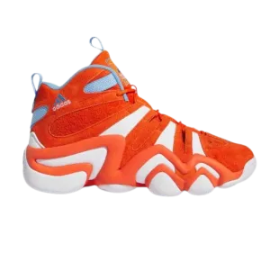 Adidas Men's Crazy 8 Shoes - Team Orange / Cloud White / Team Light Blue