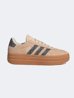 Adidas Vl Court Bold Women Sportswear Shoes Crystal Sand/Gum