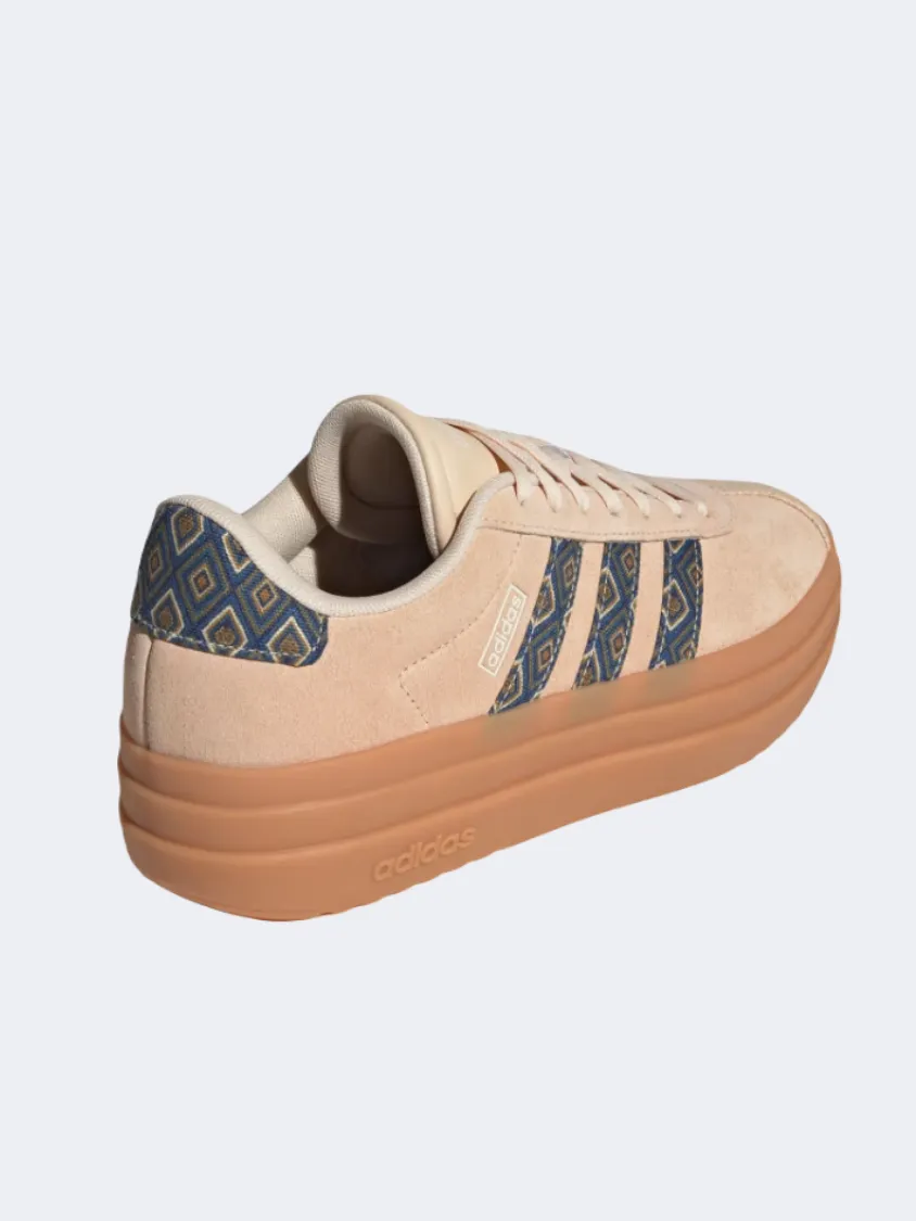 Adidas Vl Court Bold Women Sportswear Shoes Crystal Sand/Gum