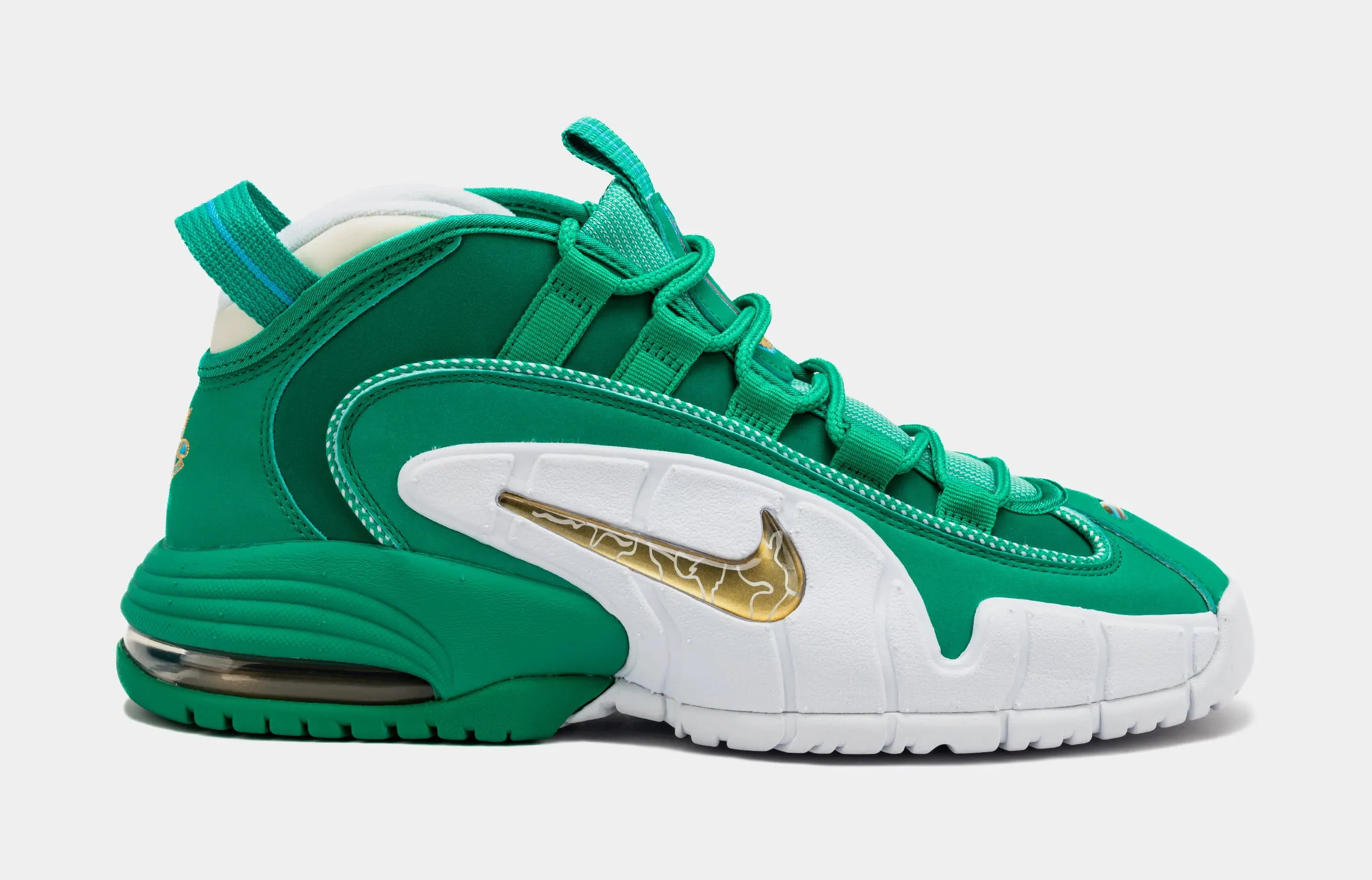 Air Max Penny 1 Stadium Green Mens Lifestyle Shoes (Stadium Green/Metallic Gold)