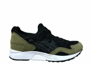 Asics scarpa sneakers da uomo Gel Lyte V HL7B3 9090 nero-verde