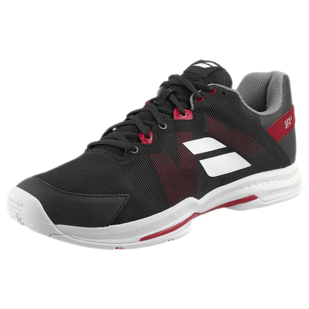 Babolat Men's SFX 3 - Black/Poppy Red