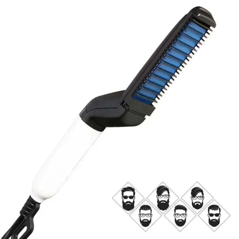 Beard And Hair Curling Straightener For Men