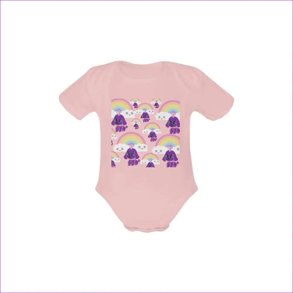 Bec & Friends Uni-Pup Baby's Organic Short Sleeve One Piece