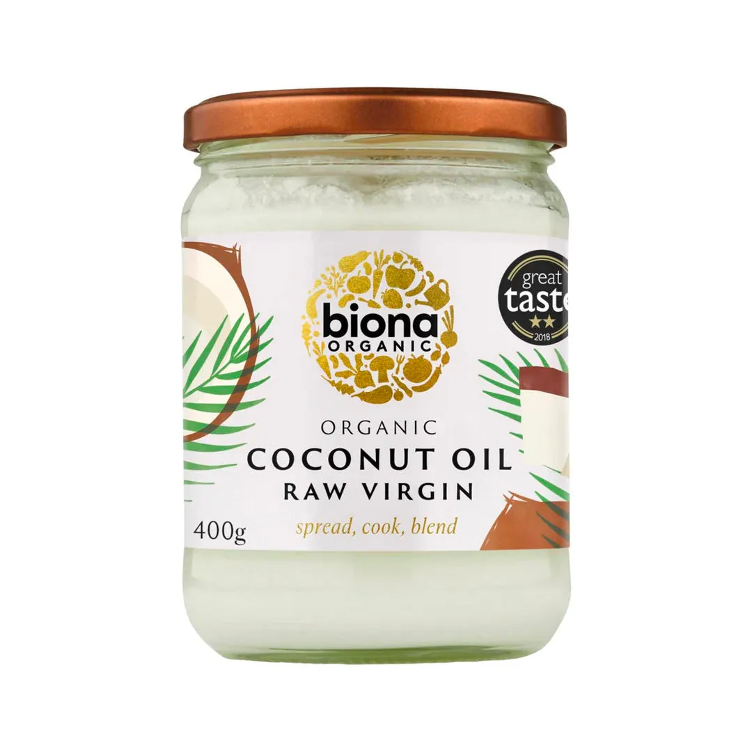 Biona Organic Raw Virgin Coconut Oil 400g