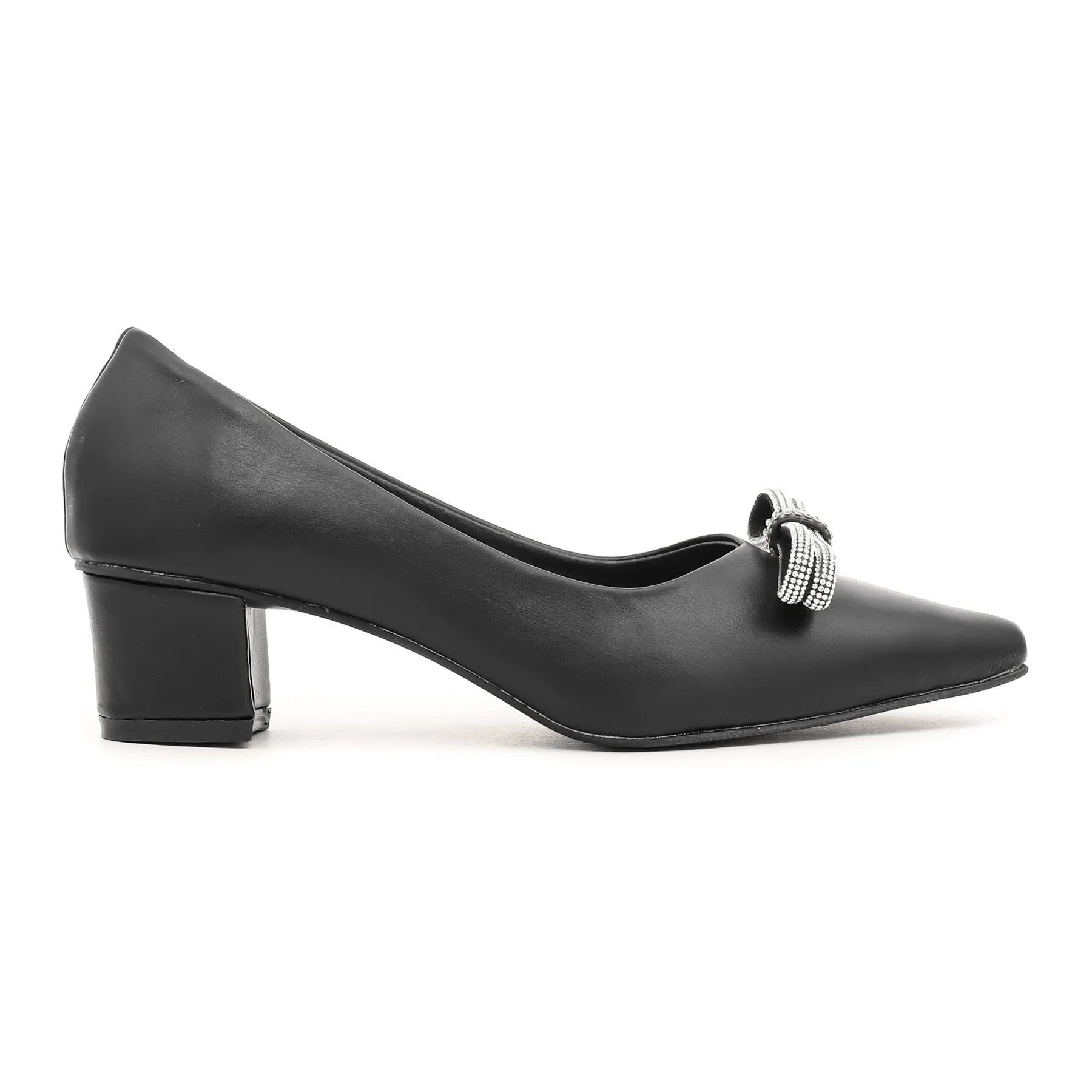 Black Court Shoes WN7298