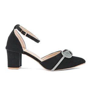 Black Court Shoes WN7393