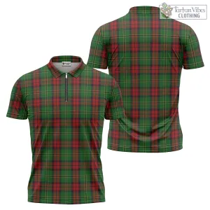 Blackstock Hunting Tartan Zipper Polo Shirt