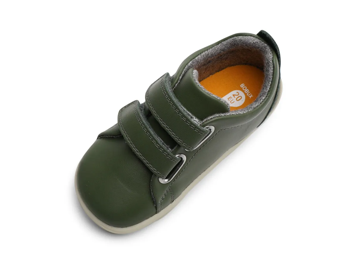 Bobux Grass Court Infants Boys Forest Green Shoe