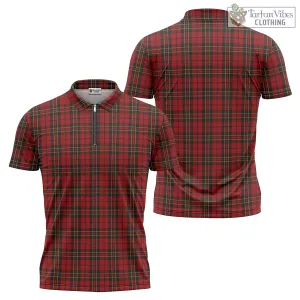 Brodie Tartan Zipper Polo Shirt