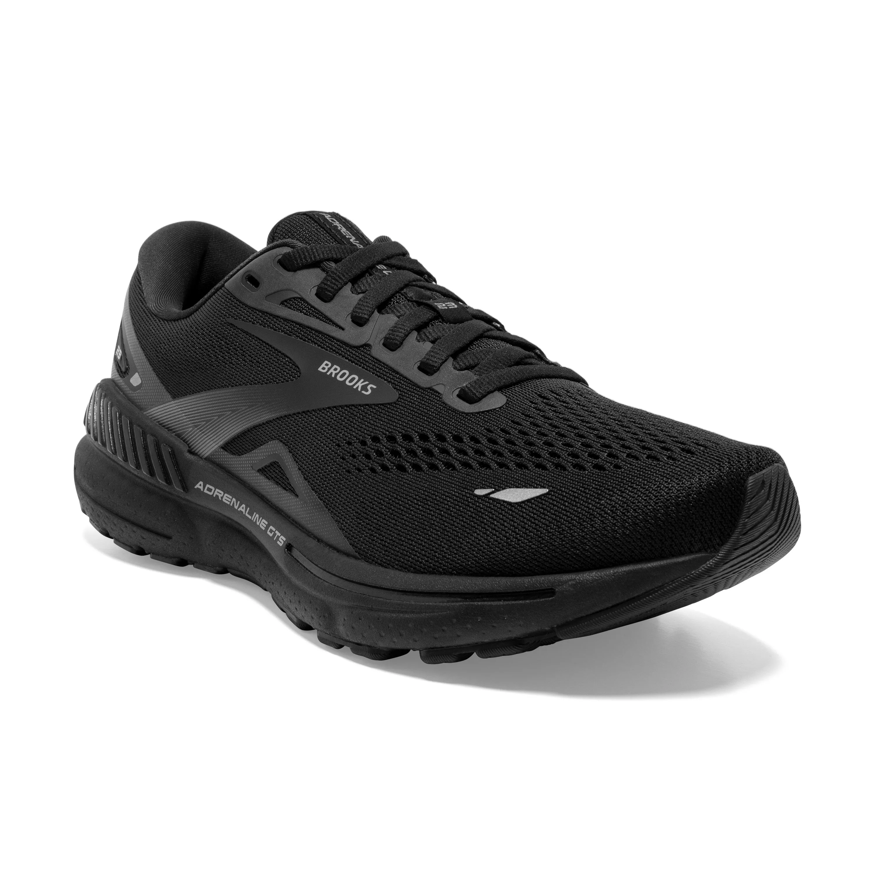 Brooks Womens Trainer Adrenaline GTS 23 Black/Black/Ebony