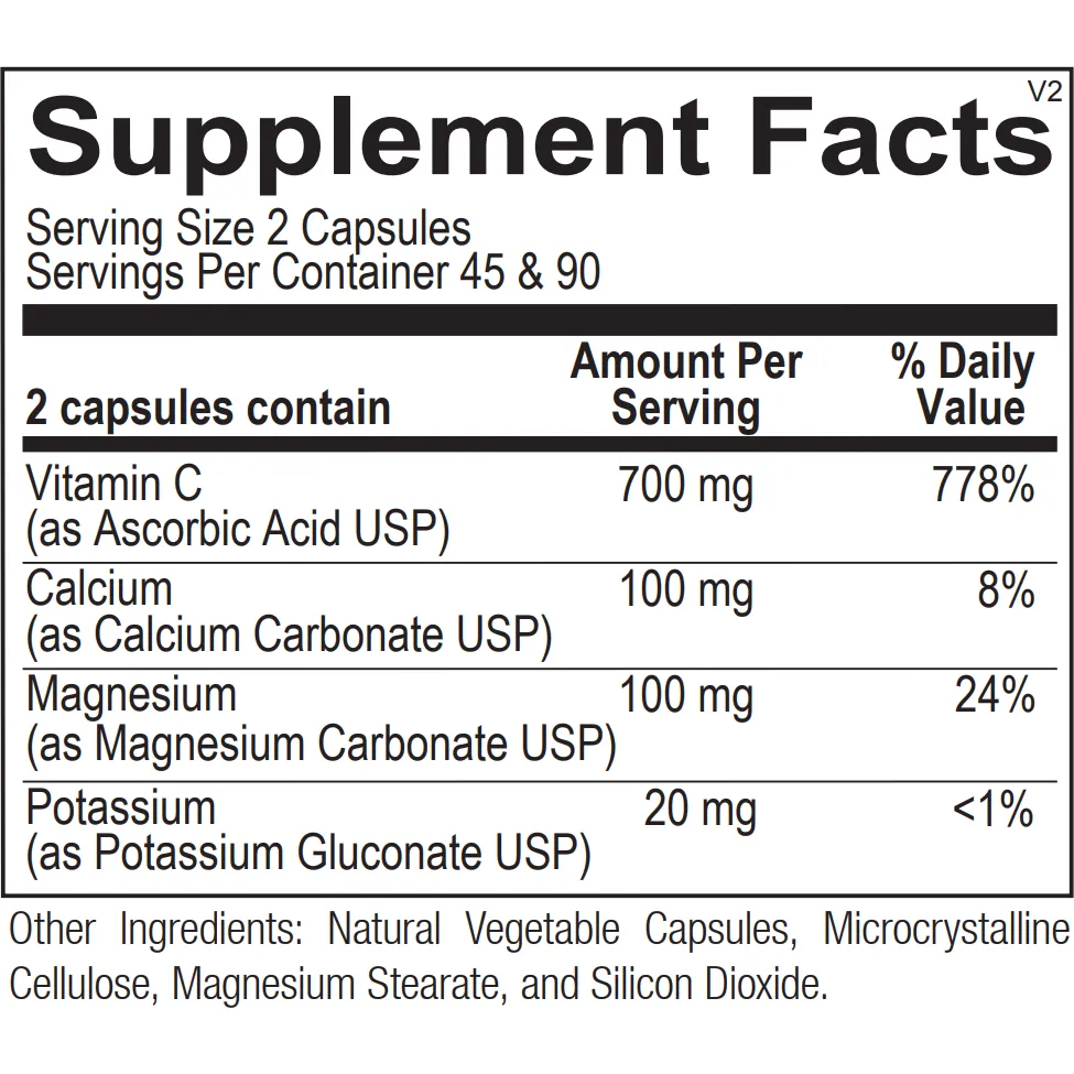 Buffered C Capsules