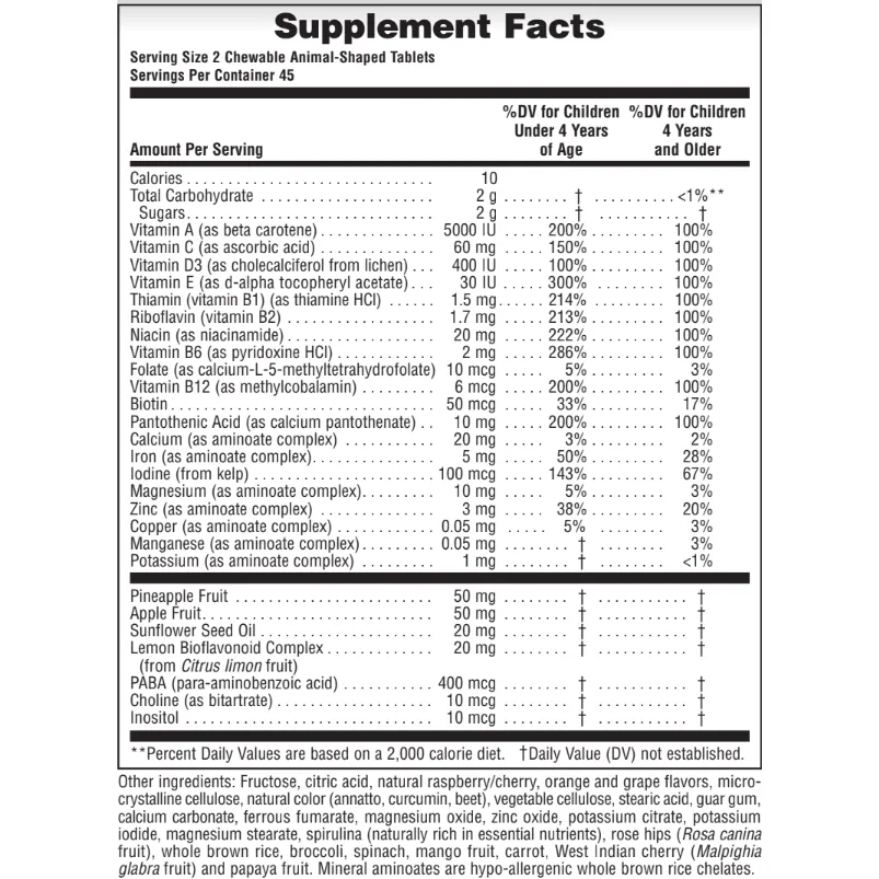 Children's Chewable Multi-Vitamin