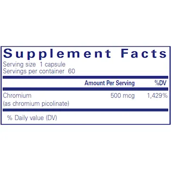 Chromium (picolinate) 500 mcg