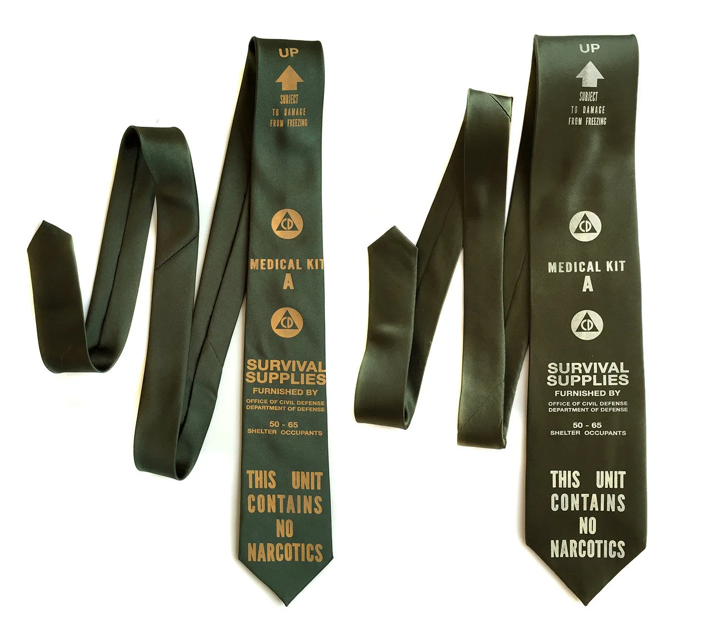 Civil Defense Medical Kit Necktie