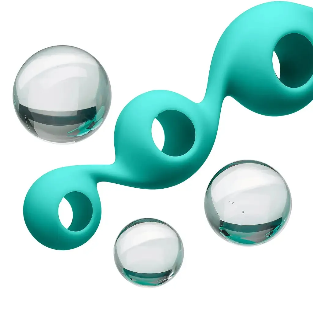 Cloud 9 Health & Wellness Borosilicate Kegel Training Set