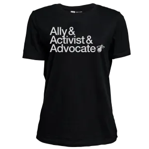 Court Culture Ally/Activist/Advocate Women's Tee