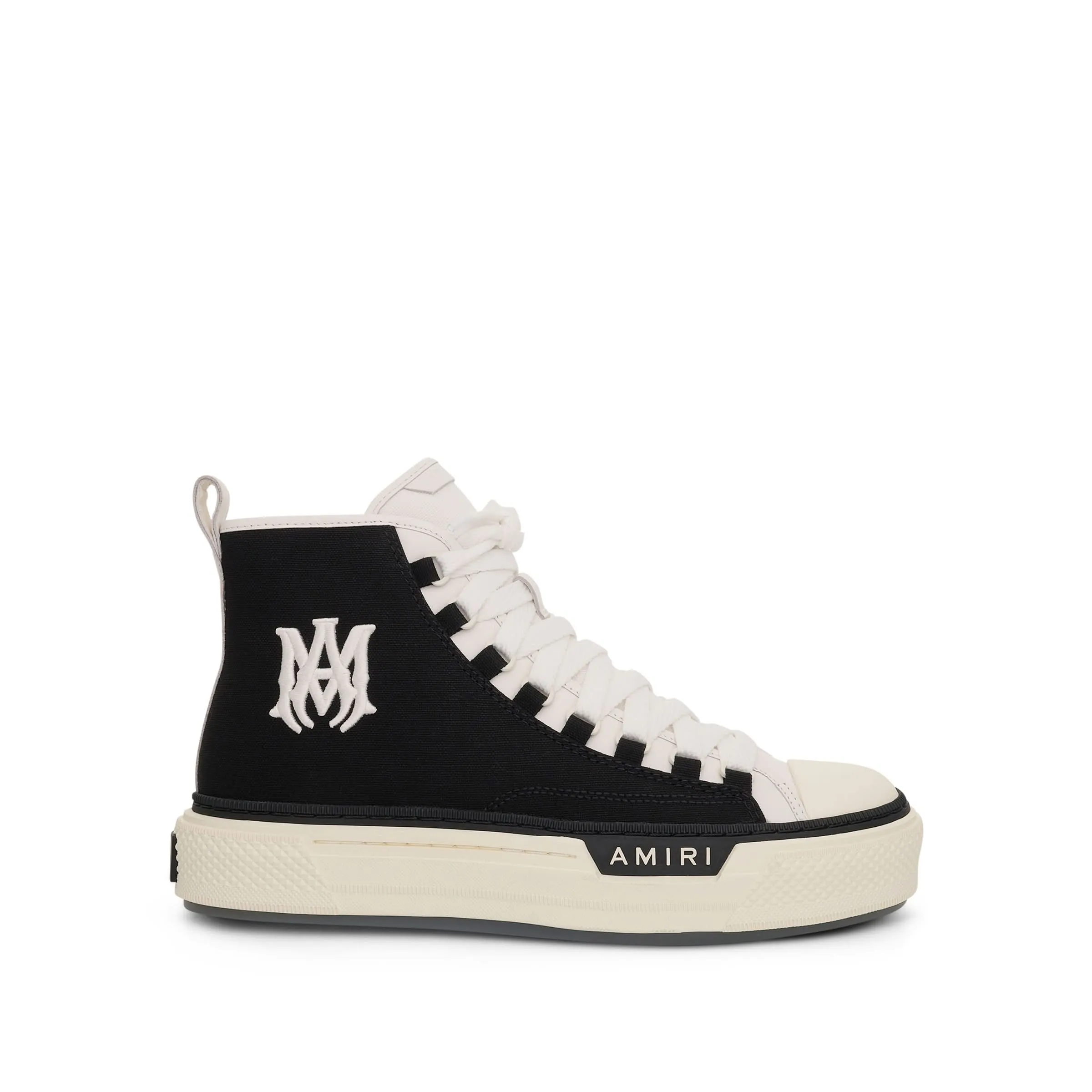 Court High Sneaker in Black/White