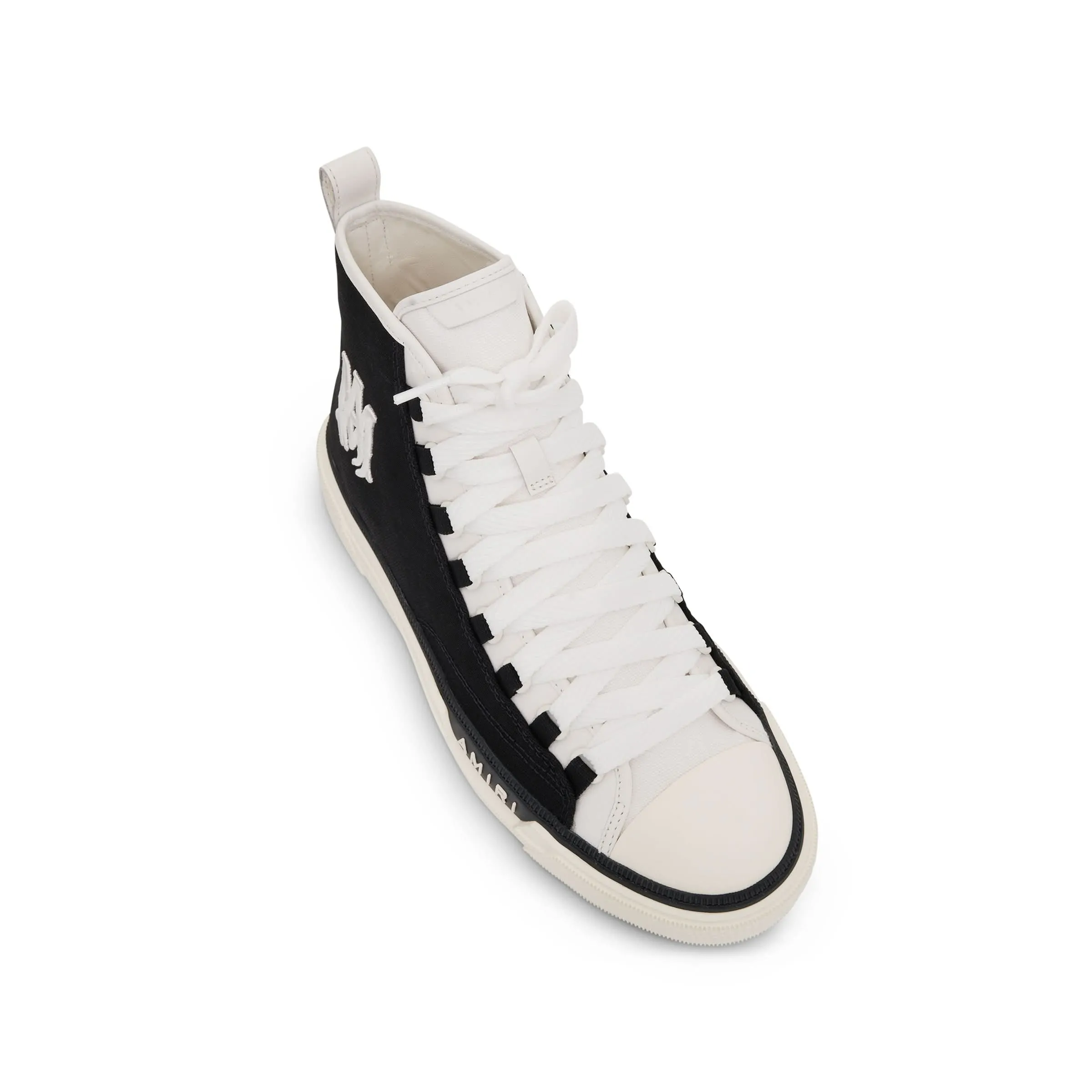 Court High Sneaker in Black/White