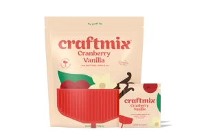 Cranberry Vanilla Cocktail Mixer - 6 Servings Multipack