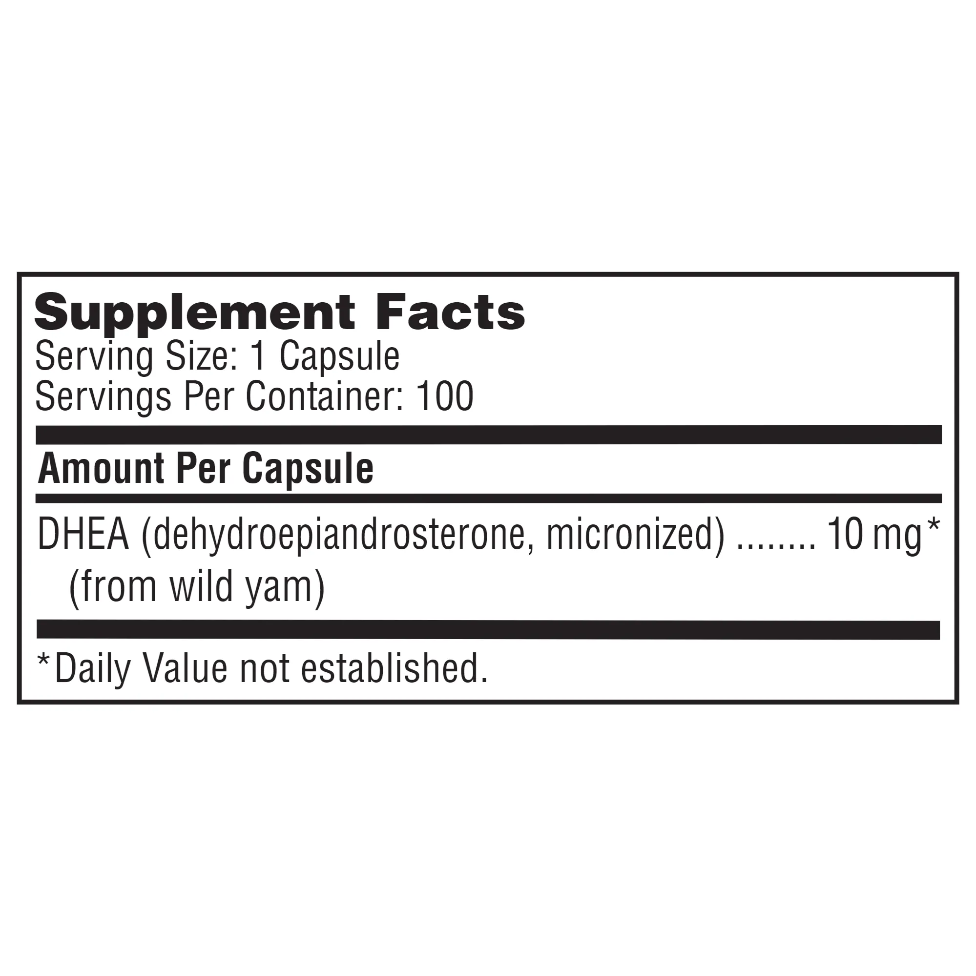 DHEA 10 mg