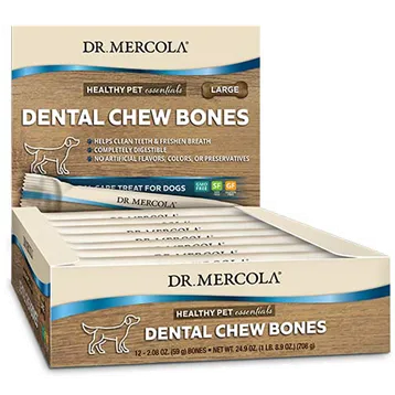 Dog Dental Chew Bones Large