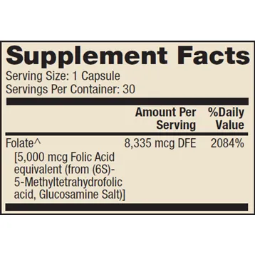 Dr. Mercola Methyl Folate