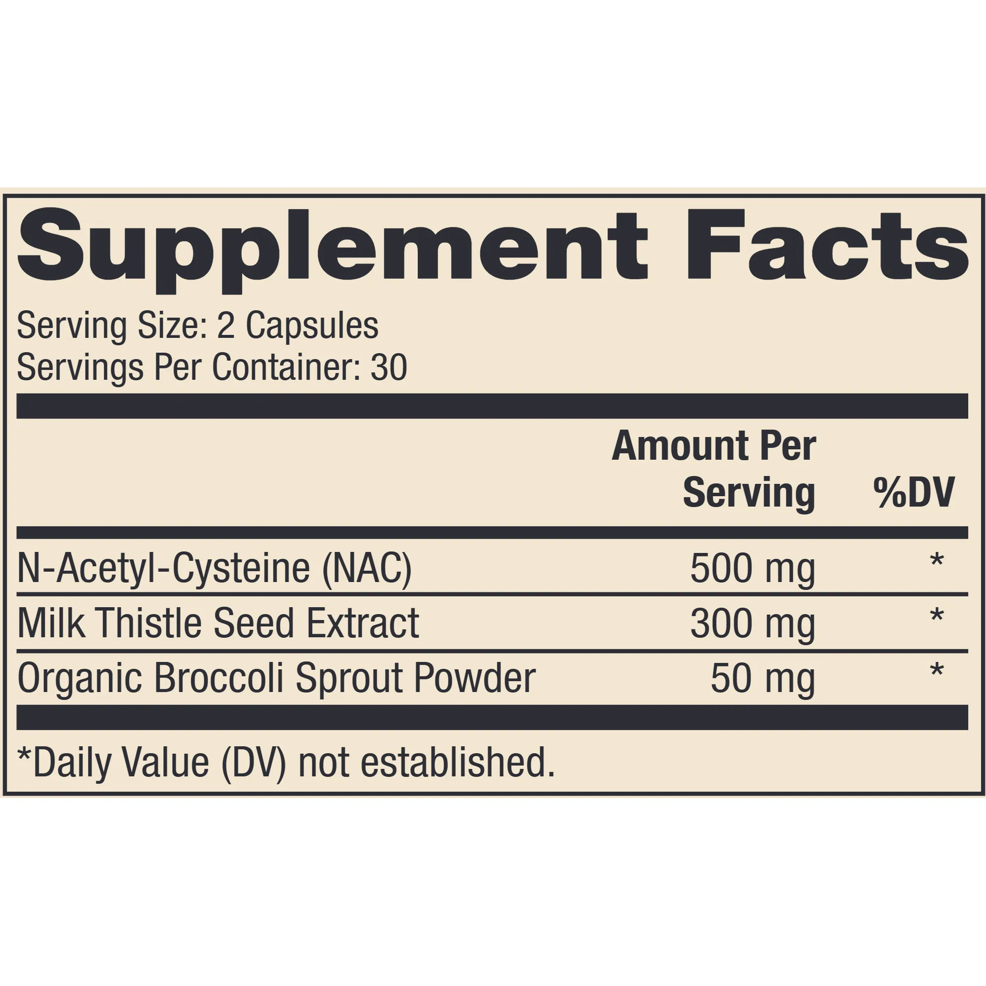 Dr. Mercola NAC with Milk Thistle