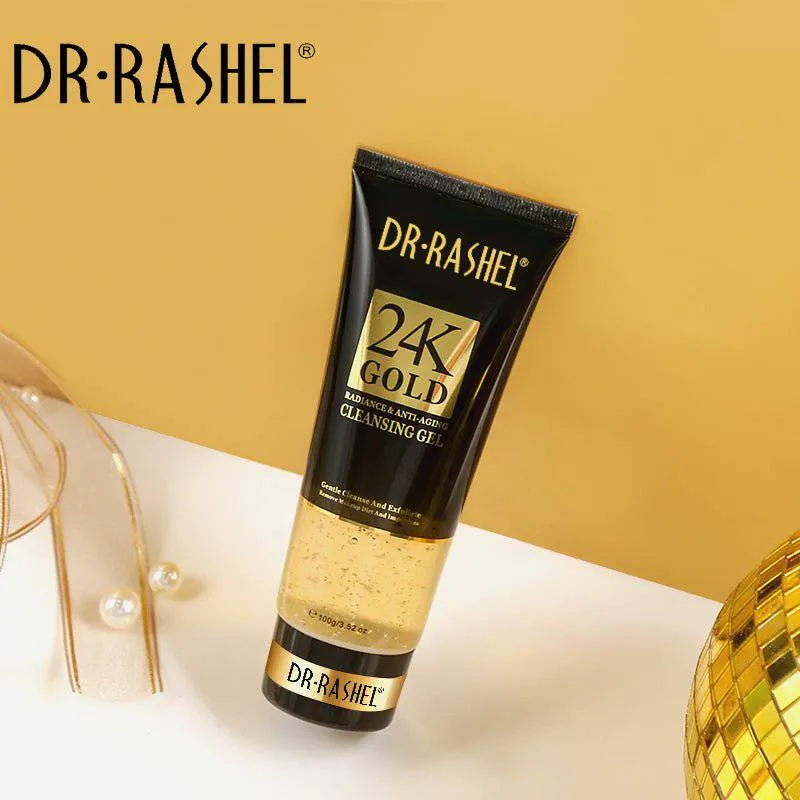 Dr.Rashel 24K Gold Radiance & Anti-Aging Cleansing Gel 100ml DRL-1483