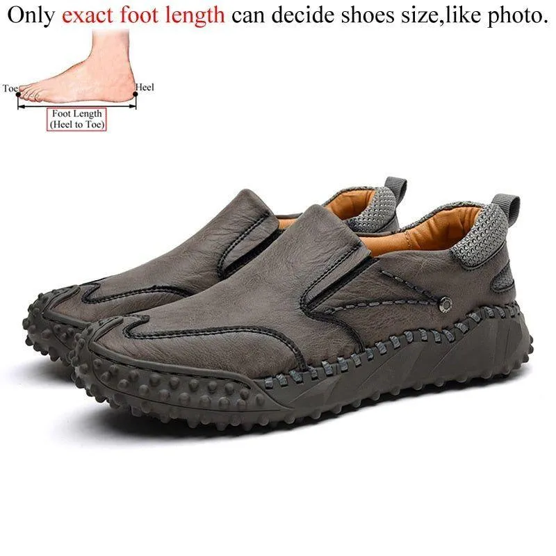 FC142 Soft Comfortable Leather Men's Casual Shoes