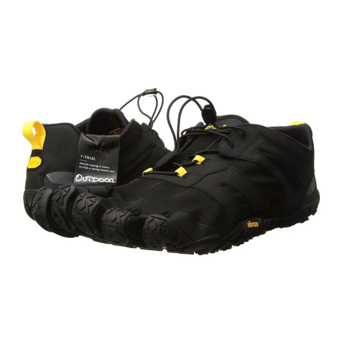 Five Fingers Men's V-Trail 2.0 Black/Yellow