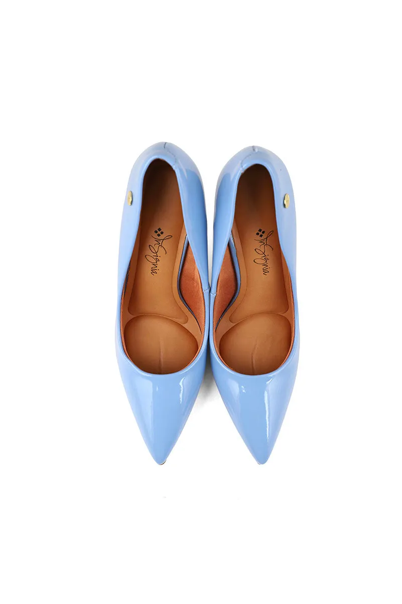 Formal Court Shoes I44443-Sky Blue