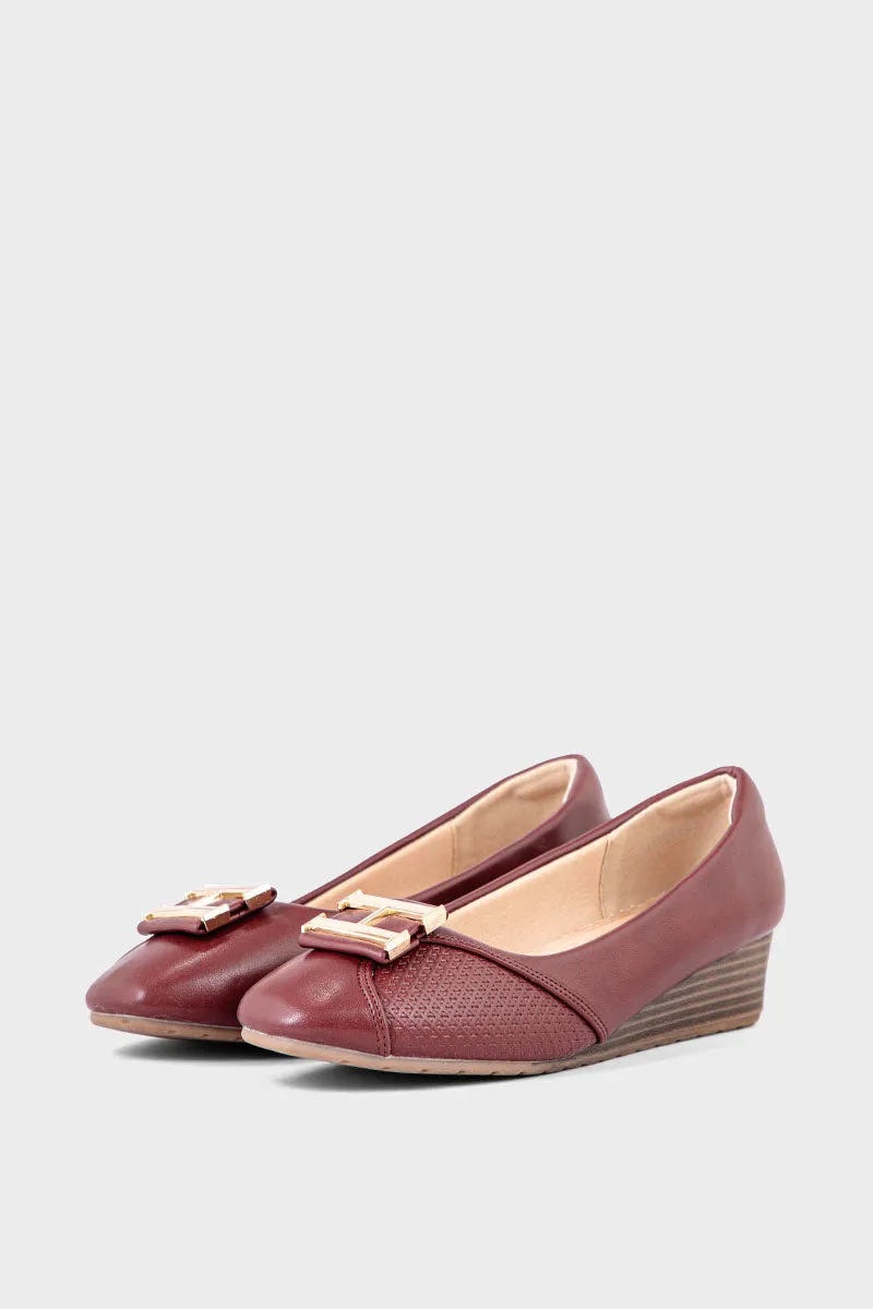 Formal Court Shoes IF5021-Maroon