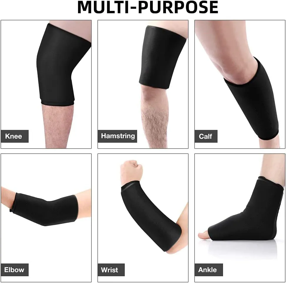 Gel Pack for Injury Cold Wrap for Knee Calf Elbow-M