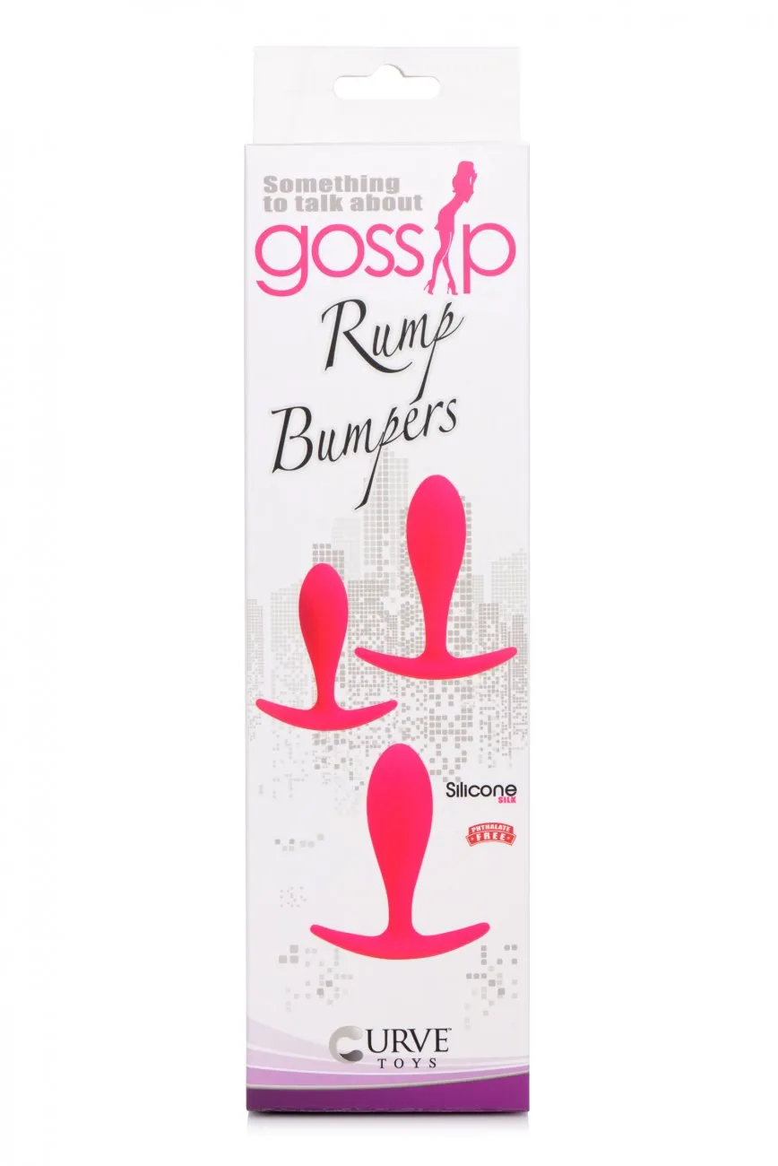 Gossip Rump Bumpers Anal Trainer Set - (Magenta)